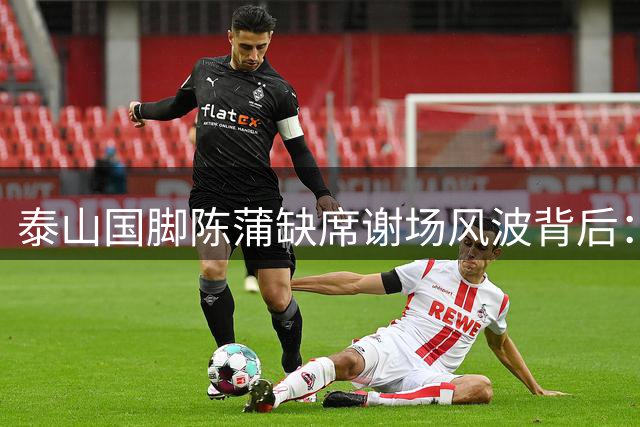 泰山国脚陈蒲缺席谢场风波背后：球迷辱骂事件引发深思
